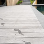 Accoya® Color Grey Terrassendielen, 25×142 mm, A1, KD, glatt/egalisiert, seitlich genutet
