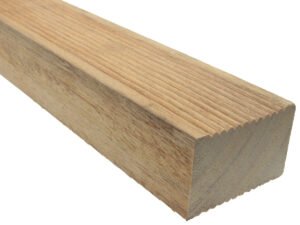 70x Bangkirai Konstruktionsholz, 45×70 mm, KD, 2-seitig fein geriffelt 3960mm (277 lfm)