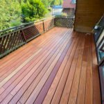 Brazilian Cherry (Jatoba) Terrassendielen, 21×120 mm, KD, glatt/glatt
