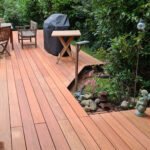 Brazilian Cherry (Jatoba) Terrassendielen, 21×145 mm, KD, glatt/glatt