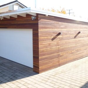 Cumaru Rhombusleisten, 15° Schräge, gehobelt, Kanten gerundet Top Qualität