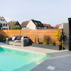 Cumaru Rhombusleisten, 15° Schräge, gehobelt, Kanten gerundet direkt kaufen