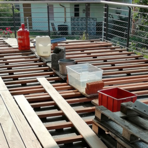 Cupiuba Konstruktionsholz, 42×65 mm, AD, 4-seitig gehobelt