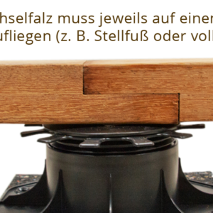 Cupiuba Konstruktionsholz, 4-seitig gehobelt, mit Wechselfalz Holz kaufen