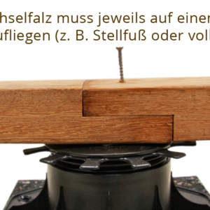 Cupiuba Konstruktionsholz, 4-seitig gehobelt, mit Wechselfalz jetzt kaufen