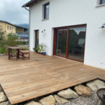 Eiche Terrassendielen, 23×140 mm KD, glatt/egalisiert *Rustikal*