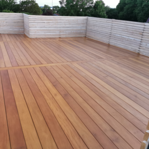 Garapa Terrassendielen Naturholz