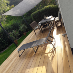 Garapa Terrassendielen schnell lieferbar