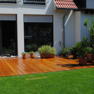 Garapa Terrassendielen auf lager