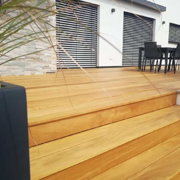 Garapa Terrassendielen schnell lieferbar