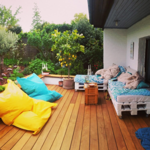 Garapa Terrassendielen kurze lieferzeit