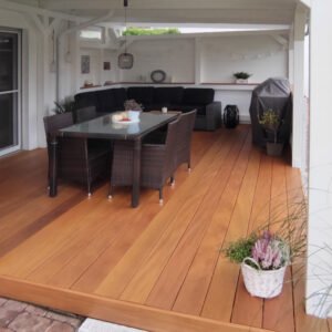 Garapa Terrassendielen Holz Qualität
