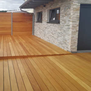 Garapa Terrassendielen, 25×145 mm, KD, glatt/glatt