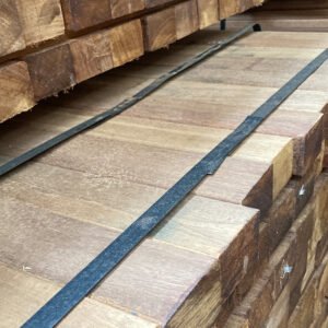 Guyana Teak Konstruktionsholz, 4-seitig gehobelt auf lager