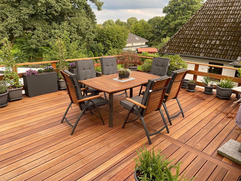 Guyana Teak Terrassendielen online bestellen