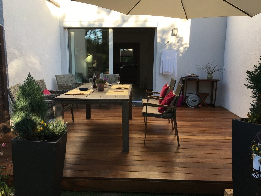 Guyana Teak Terrassendielen sicher kaufen