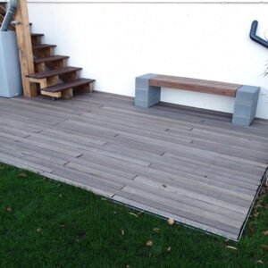 Guyana Teak Terrassendielen sofort verfügbar