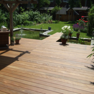 Ipe Terrassendielen, 21×143 mm, AD, glatt/glatt