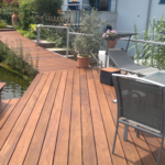 Ipe Terrassendielen, 21×90 mm, KD, glatt/glatt