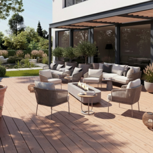 Kanadische Douglasie Terrassendielen, 27×143 mm, KD, glatt/glatt