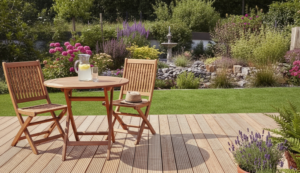 42x Kanadische Douglasie Terrassendielen, 27×143 mm, KD, grob/grob 2440mm (102 lfm)