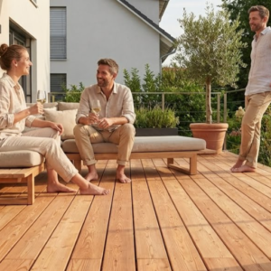 Kanadische Lärche Terrassendielen premium kaufen