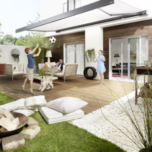 Kebony Character Terrassendielen, glatt, Kanten gerundet, Rückseite: Kanten scharfkantig premium kaufen