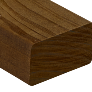 Kebony Clear Konstruktionsholz , Kanten gerundet, 4-seitig glatt gehobelt Holz