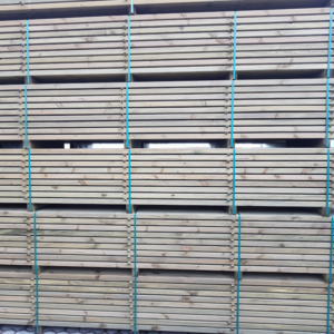 Kiefer Konstruktionsholz, kesseldruckimprägniert grün, allseitig glatt gehobelt, Kanten gefast jetzt bestellen