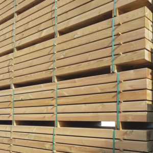 Kiefer Konstruktionsholz, kesseldruckimprägniert grün, allseitig glatt gehobelt, Kanten gefast hochwertig kaufen