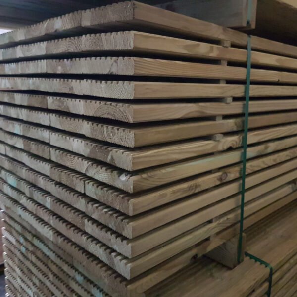 Kiefer Terrassendielen, kesseldruckimprägniert, grün bequem kaufen