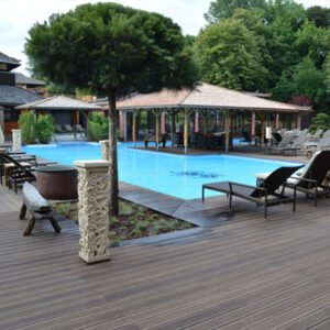 MOSO® Bambus Terrassendielen, 20×137 mm, Bamboo X-treme®, grob/glatt, geölt mit Woca