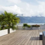 MOSO® Bambus Terrassendielen, 20×155 mm, Bamboo X-treme®, bombiert, gebürstet, geölt mit Woca, einseitig nutzbar
