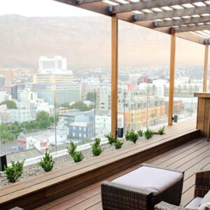 MOSO® Bambus Terrassendielen, Bamboo X-treme®, bombiert, gebürstet, geölt mit Woca, einseitig nutzbar kaufen