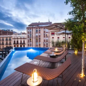 MOSO® Bambus Terrassendielen, Bamboo X-treme®, bombiert, gebürstet, geölt mit Woca, einseitig nutzbar Naturholz