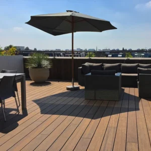 MOSO® Bambus Terrassendielen, Bamboo X-treme®, bombiert, geölt mit Woca, einseitig nutzbar direkt bestellen