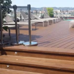 MOSO® Bambus Terrassendielen, 30×137 mm, Bamboo X-treme®, grob/glatt, geölt mit Woca