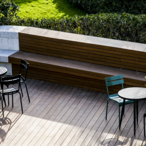 Moso-Bambus Terrassendielen, vorgeölt coffee, 3 Stk./Bund, mineralveredelt, seitlich genutet, stirnseitig Nut & Feder premium kaufen