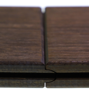 Moso-Bambus Terrassendielen, thermobehandelt, roh, 3 Stk./Bund, seitlich genutet, stirnseitig Nut & Feder direkt bestellen