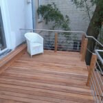 Muiracatiara Terrassendielen/ Leisten, 21×70 mm, KD, 4-seitig glatt gehobelt, Kanten gerundet