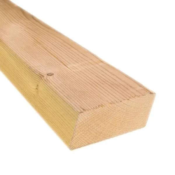 OrganoWood®- Nowa Rhombusleiste, Oberfläche glatt gehobelt Natur Holz