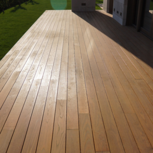 Thermoesche Terrassendielen, seitlich genutet schnell lieferbar