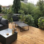 Thermokiefer Terrassendielen, 26×137 mm, grob/grob, seitl. genutet