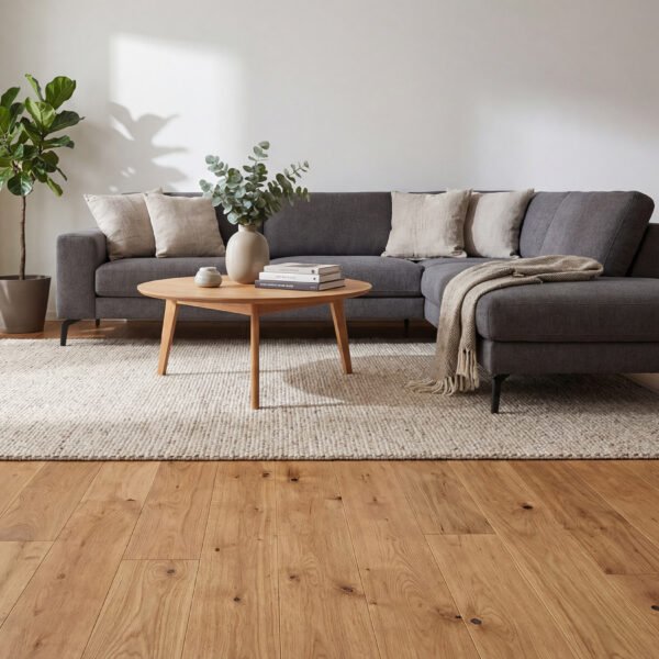 KAHRS Massivholzdielen, Eiche, 15x140x400-1800 mm, braun gespachtelt, WOCA endgeölt natur schnell lieferbar