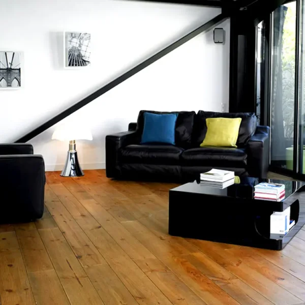 KAHRS Massivholzdielen, Seekiefer, Natur, praline naturgeölt, gealtert rundum Nut & Feder, mit Microfase Top Qualität