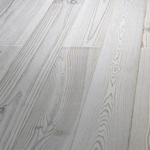 Massivholzdielen, Seekiefer, 21×176 mm, Natur, weiß naturgeölt, gebürstet rundum Nut & Feder, mit Microfase