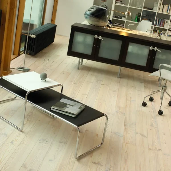 KAHRS Massivholzdielen, Seekiefer, Natur, weiß naturgeölt, mit Microfase Deckbreite 170 mm Top Qualität