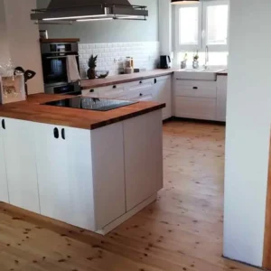 Kiefer Massivholzdielen, Rustikal, rundum Nut & Feder, mit Microfase Deckbreite 132 mm Natur Holz