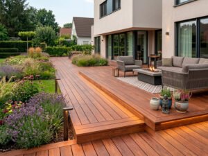 242x Guyana Ipe (Tanimbuca) Terrassendielen, 25×90 mm, KD, glatt/glatt 1850mm (448 lfm)
