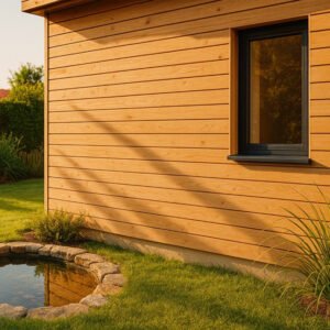Thermokiefer Terrassendielen, QLICK, thermobehandelt, glatt Holz online kaufen